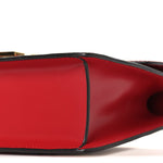 Calfskin Small Sylvie Shoulder Bag Hibiscus Red