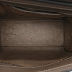 Drummed Calfskin Nano Luggage Souris