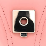 Calfskin Matelasse Small GG Marmont Shoulder Bag Wild Rose