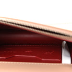 OFF WHITE Patent Jitney 0.5 Crossbody Bag Nude