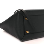 Grained Calfskin Mini Belt Bag Black