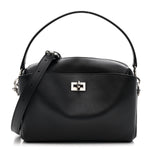 Smooth Calfskin Rodeo Camera Bag Black