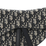Oblique Saddle Bag Blue