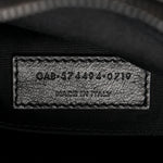 Calfskin Matelasse Monogram Monochrome Lou Camera Bag Black