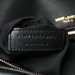 Plunged Lambskin Calypso Black