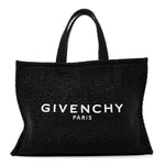 Raffia Medium G Tote Black