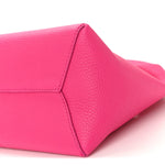 Grained Calfskin Mini The Sack Bag Hot Pink
