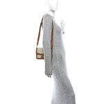 Textile Natural Calfskin Teen Triomphe White Tan