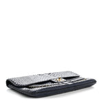 Snakeskin CC Unchained Clutch Navy