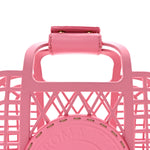 Recycled Plastic Vitello Liberty Matte Small Fendi Basket Rosa