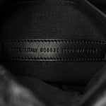 Arena Calfskin Small Monaco Flap Bag Black