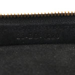 Lambskin Cannage Micro Lady Dior Vanity Case Black