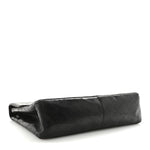 Lambskin Quilted XL Jumbo Single Flap Black