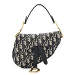Oblique Mini Saddle Bag Blue