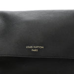 Grained Calfskin Low Key Messenger Black