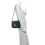 Box Calfskin Medium Classic Box Flap Bag Amazone