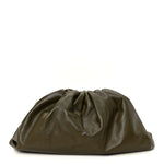 Smooth Butter Calf The Pouch Oversized Clutch Mustard