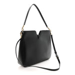 Smooth Calfskin Medium Camille 16 Soft Bag Black