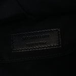 Calfskin Crocodile Embossed Monogram Lou Camera Bag Black