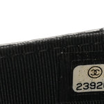 Aged Calfskin Lucky Charms 2.55 Reissue Wallet on Chain WOC Black