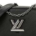 Epi Twist Shoulder Bag MM Black