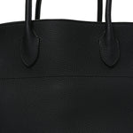 Matte Grained Calfskin Soft Margaux 15 Black
