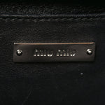 Nappa Matelasse Top Handle Bag Black Soleil