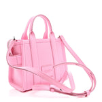 Grained Calfskin Micro The Tote Bag Fluro Candy