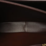 Shiny Calfskin Medium Triomphe Chestnut