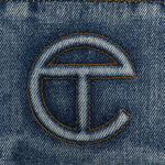 Denim Small Shopping Bag Blue