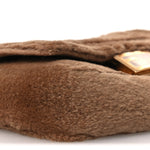 Mink Shiny Nappa Nano Baguette Charm Naturale Oro Soft