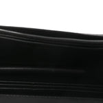 Lambskin Quilted Preppy Satchel Wallet On Chain WOC Black