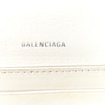 Crushed Calfskin Quilted XS Crush Chain Bag  Optic White