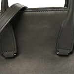Saddle Calfskin Mini Devon Bag Koala Grey