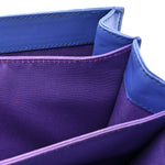 Calfskin Serpenti Forever Top Handle Blue