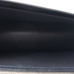 Metallic Patent Micro-Cannage Medium Diorama Flap Bag Silver