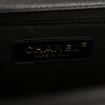 Caviar Quilted New Medium Boy Flap Black