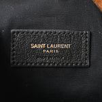 Suede Monogram Large Jamie Pochon Caramel Cognac