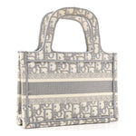 Oblique Mini Book Tote Grey Multicolor