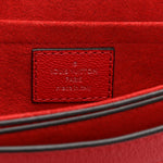 Calfskin Monogram Very Messenger Rubis Red