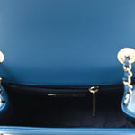 Lambskin CC Mania Flap Bag Turquoise