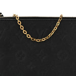 Empreinte Double Zip Pochette Black