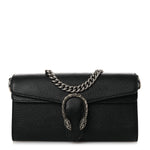 Dollar Calfskin Web Small Dionysus Crossbody Bag Black