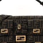 Fabric Jacquard FF 1974 Multipocket Baguette Tobacco Moro