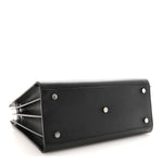 Grained Calfskin Small Sac De Jour Black