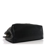 Pebbled Calfskin Medium Soho Chain Shoulder Bag Black