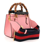 Wonka Grain Calfskin Mini Diana Tote Bag Wild Rose Black