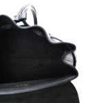 Calfskin Mini Lady Bag Black Flamma