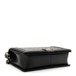 Lambskin Quilted New Medium Boy Flap Black