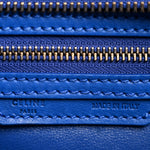 Smooth Calfskin Micro Luggage Royal Blue